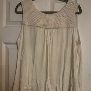 Cream blouse with pretty detail